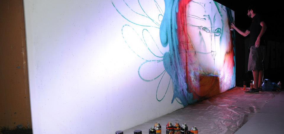 GRAFFITI EN VIVO: Alan Hellsing + Gimena Dusi